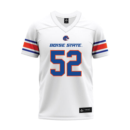 Boise State - NCAA Football : Tavion Woodard - White Premium Football Jersey