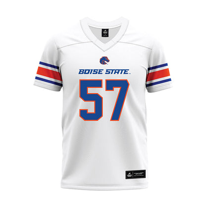Boise State - NCAA Football : Nathan Cardona - White Premium Football Jersey