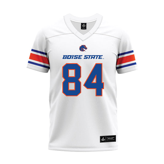 Boise State - NCAA Football : Gavin Packer - White Premium Football Jersey-0