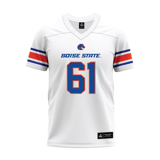 Boise State - NCAA Football : JJ Talo - White Premium Football Jersey