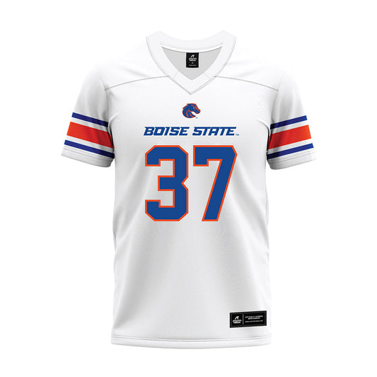 Boise State - NCAA Football : Oscar Doyle - White Premium Football Jersey-0