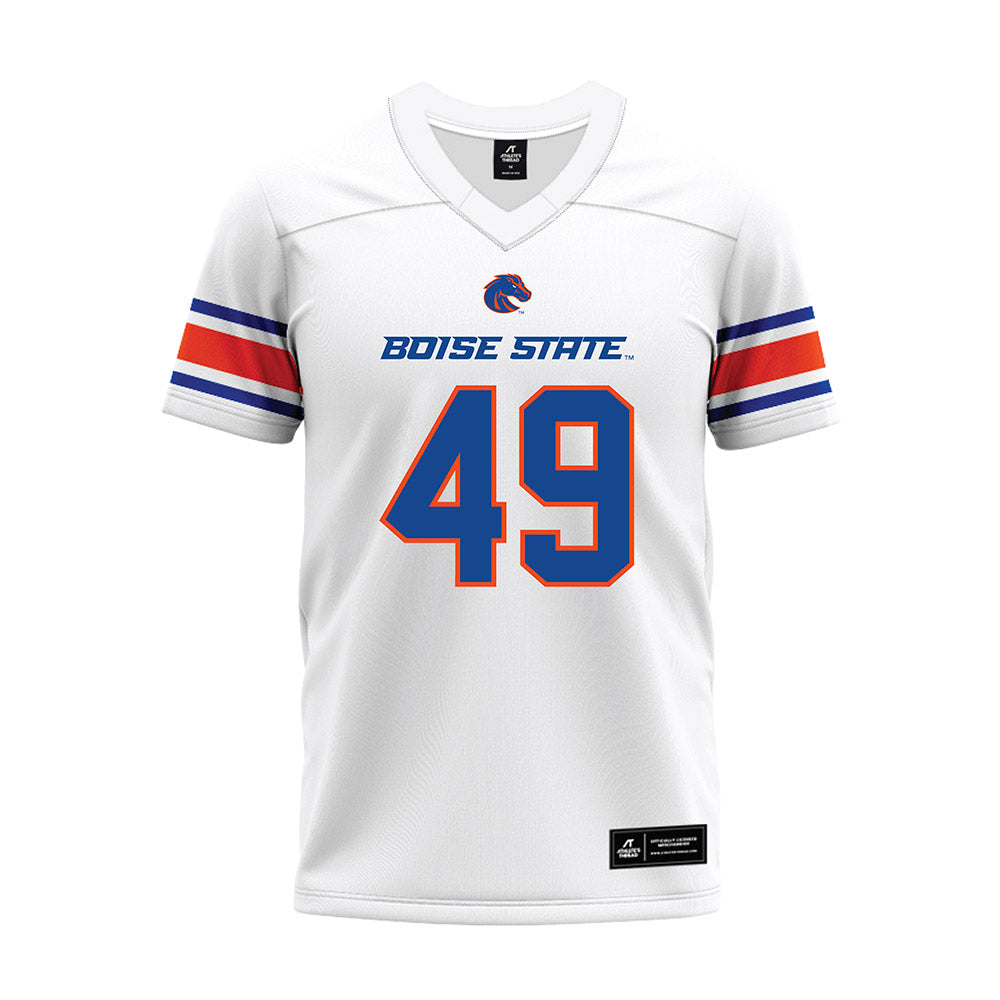 Boise State - NCAA Football : AJ Maes - White Premium Football Jersey