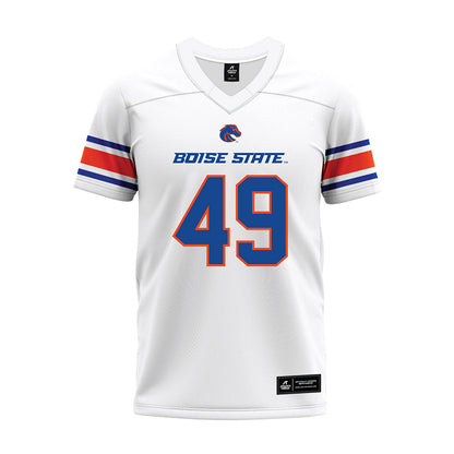Boise State - NCAA Football : AJ Maes - White Premium Football Jersey