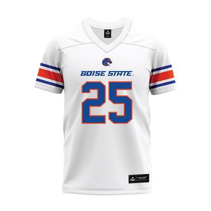 Boise State - NCAA Football : Kaden Dudley - White Premium Football Jersey