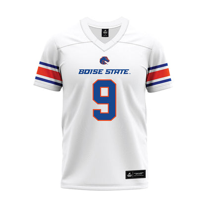 Boise State - NCAA Football : Sheldon Newton - White Premium Football Jersey