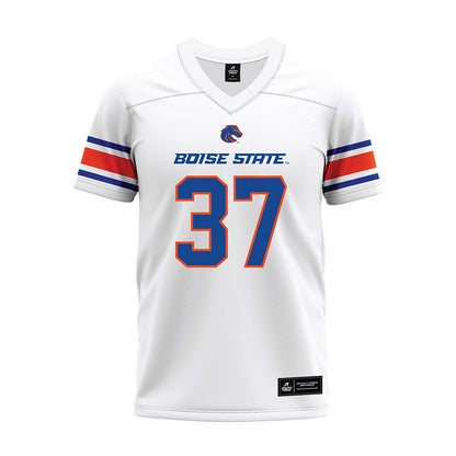 Boise State - NCAA Football : Ethan Mikita - White Premium Football Jersey