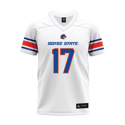 Boise State - NCAA Football : Demetric Whitlock - White Premium Football Jersey-0