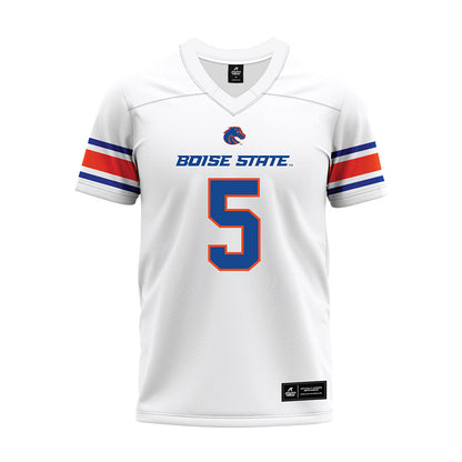 Boise State - NCAA Football : Chris Marshall - White Premium Football Jersey-0