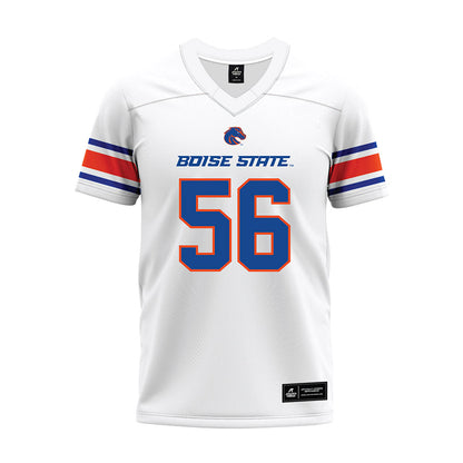 Boise State - NCAA Football : Mason Jacobsen - White Premium Football Jersey