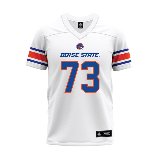 Boise State - NCAA Football : Parker Perkins - White Premium Football Jersey