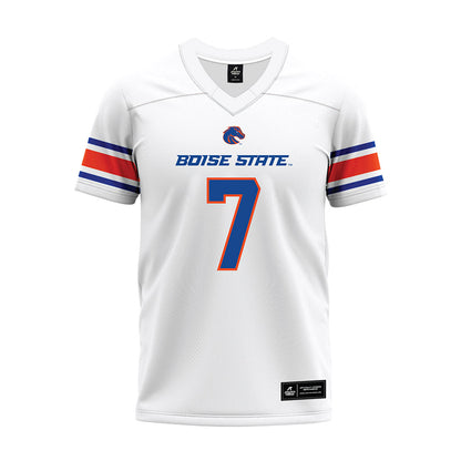 Boise State - NCAA Football : A'Marion MCcoy - White Premium Football Jersey