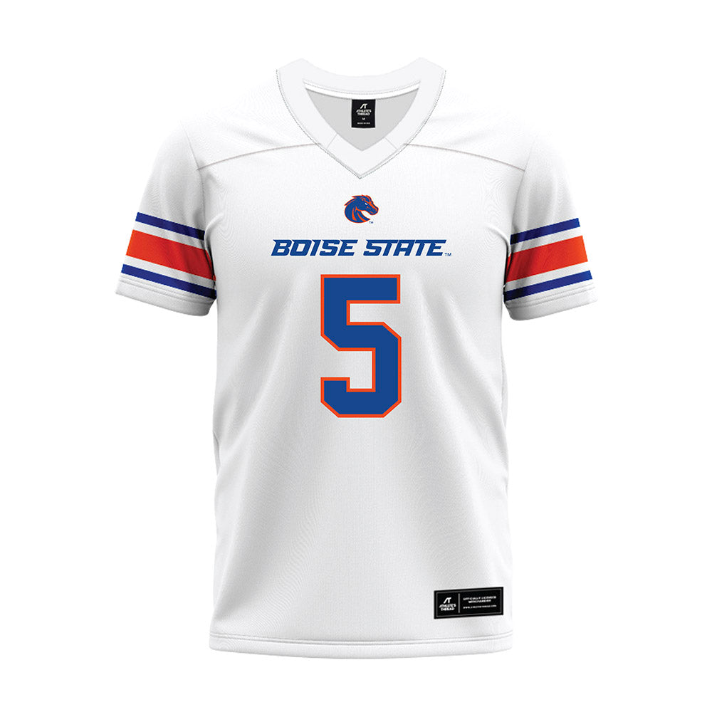 Boise State - NCAA Football : Jayden Virgin - White Premium Football Jersey