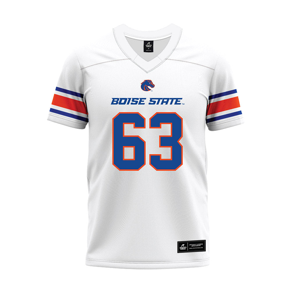 Boise State - NCAA Football : Mason Randolph - White Premium Football Jersey