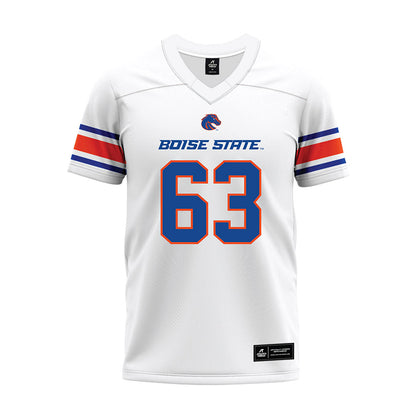 Boise State - NCAA Football : Mason Randolph - White Premium Football Jersey