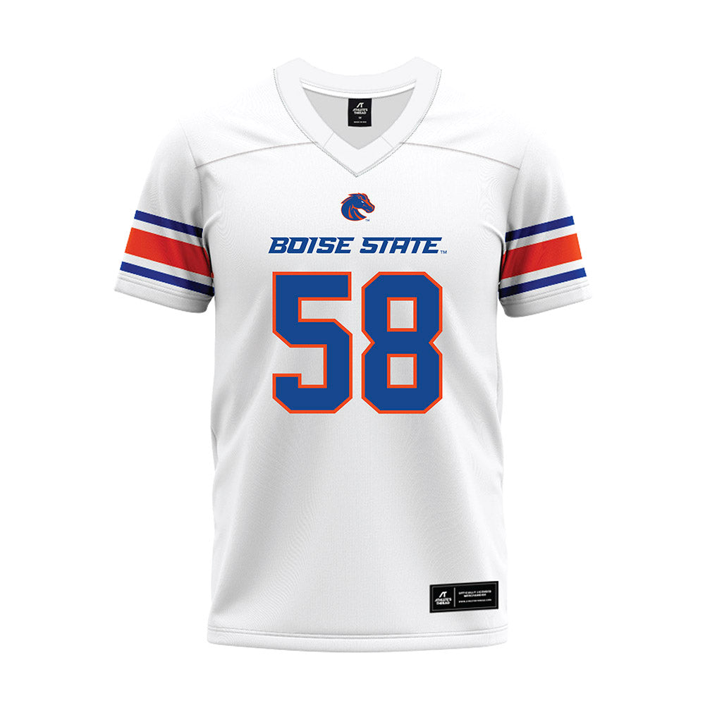 Boise State - NCAA Football : Trevor Mckenna - White Premium Football Jersey