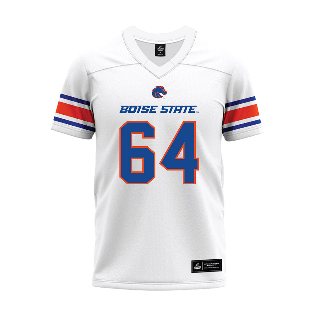 Boise State - NCAA Football : Carson Rasmussen - White Premium Football Jersey
