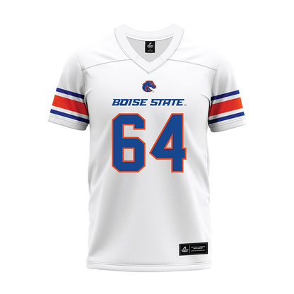 Boise State - NCAA Football : Carson Rasmussen - White Premium Football Jersey