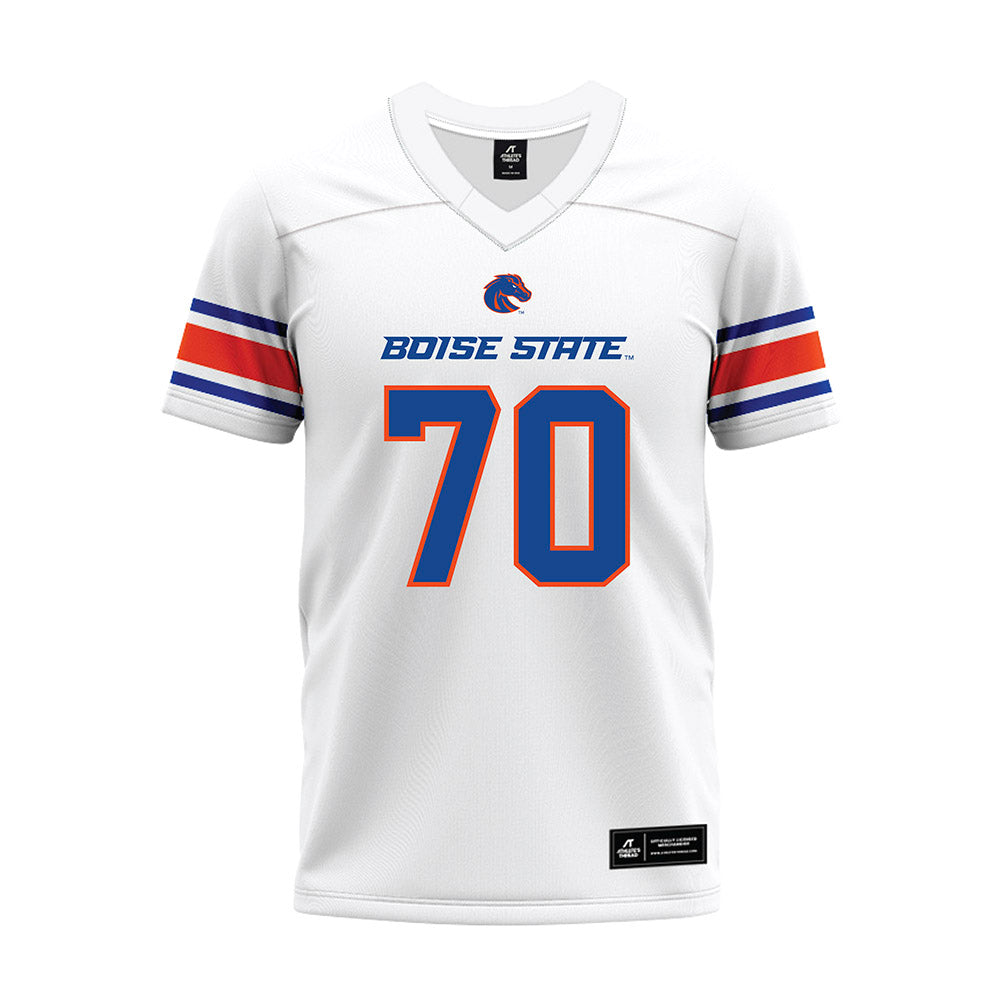 Boise State - NCAA Football : Kyle Cox - White Premium Football Jersey