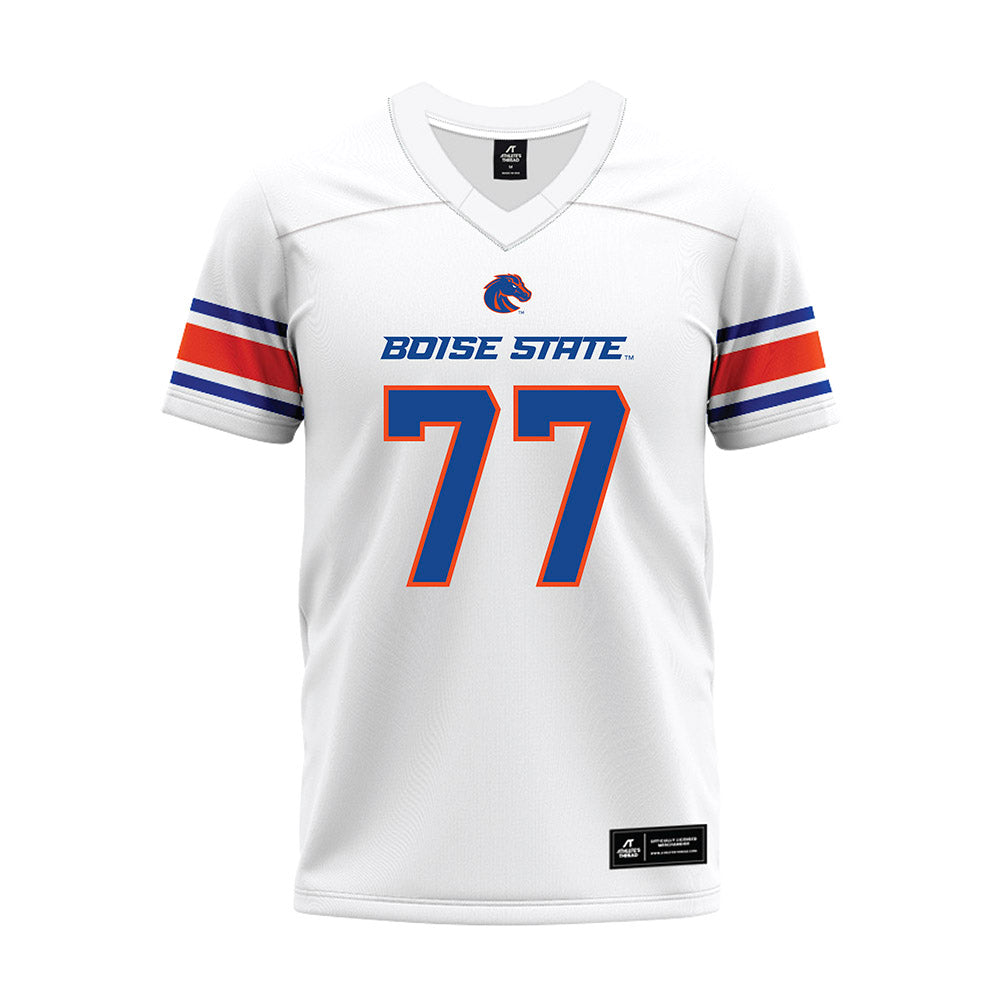 Boise State - NCAA Football : Kage Casey - White Premium Football Jersey