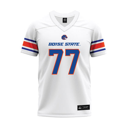 Boise State - NCAA Football : Kage Casey - White Premium Football Jersey