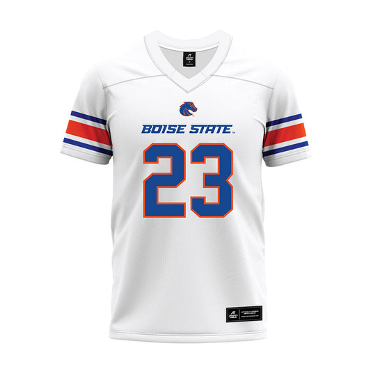 Boise State - NCAA Football : Seyi Oladipo - White Premium Football Jersey