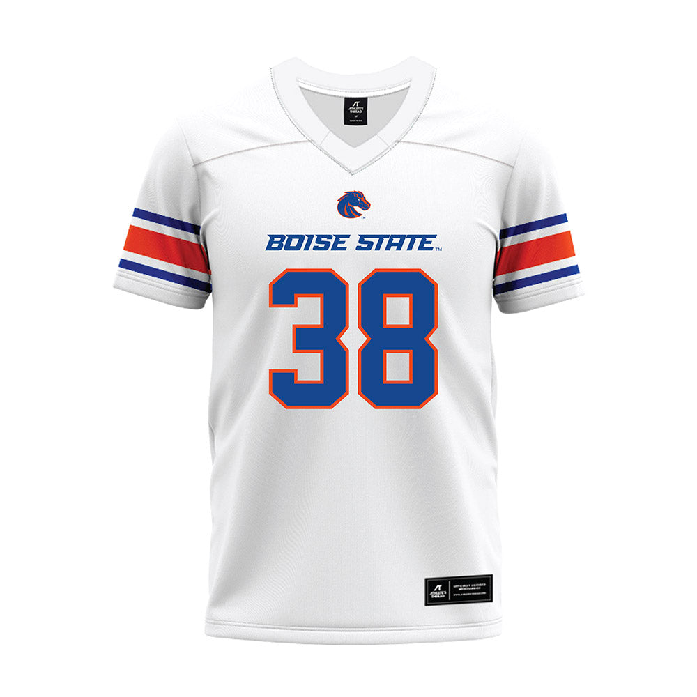 Boise State - NCAA Football : Travis Anderson - White Premium Football Jersey