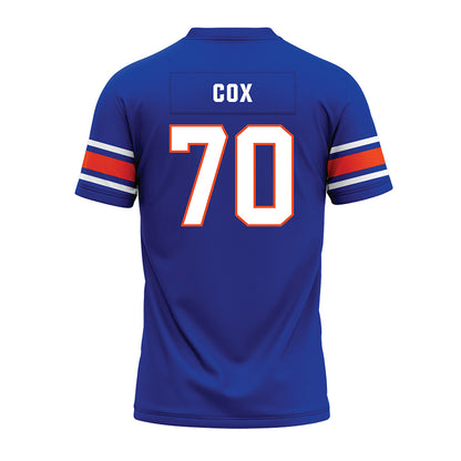 Boise State - NCAA Football : Kyle Cox - Blue Premium Football Jersey