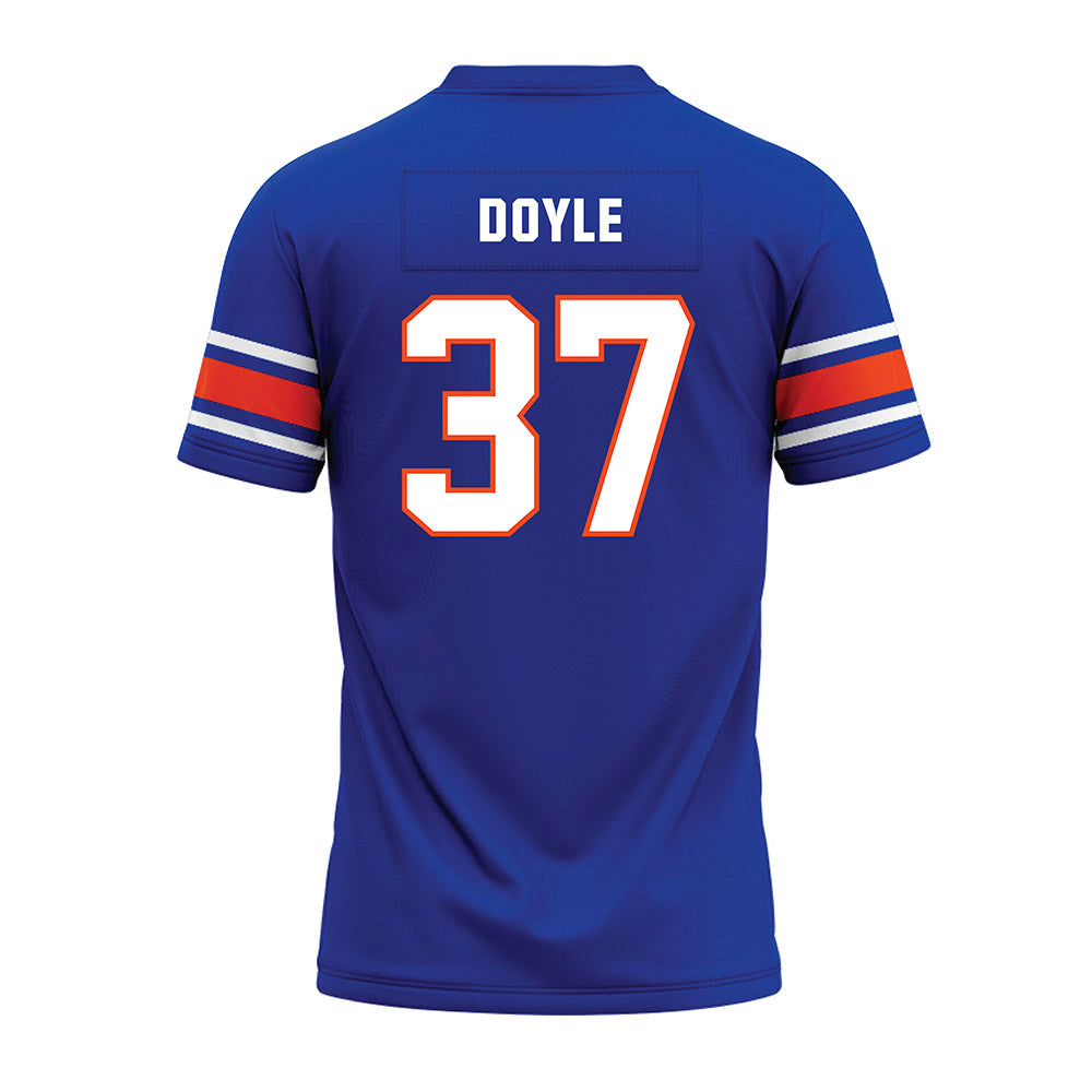Boise State - NCAA Football : Oscar Doyle - Blue Premium Football Jersey-1