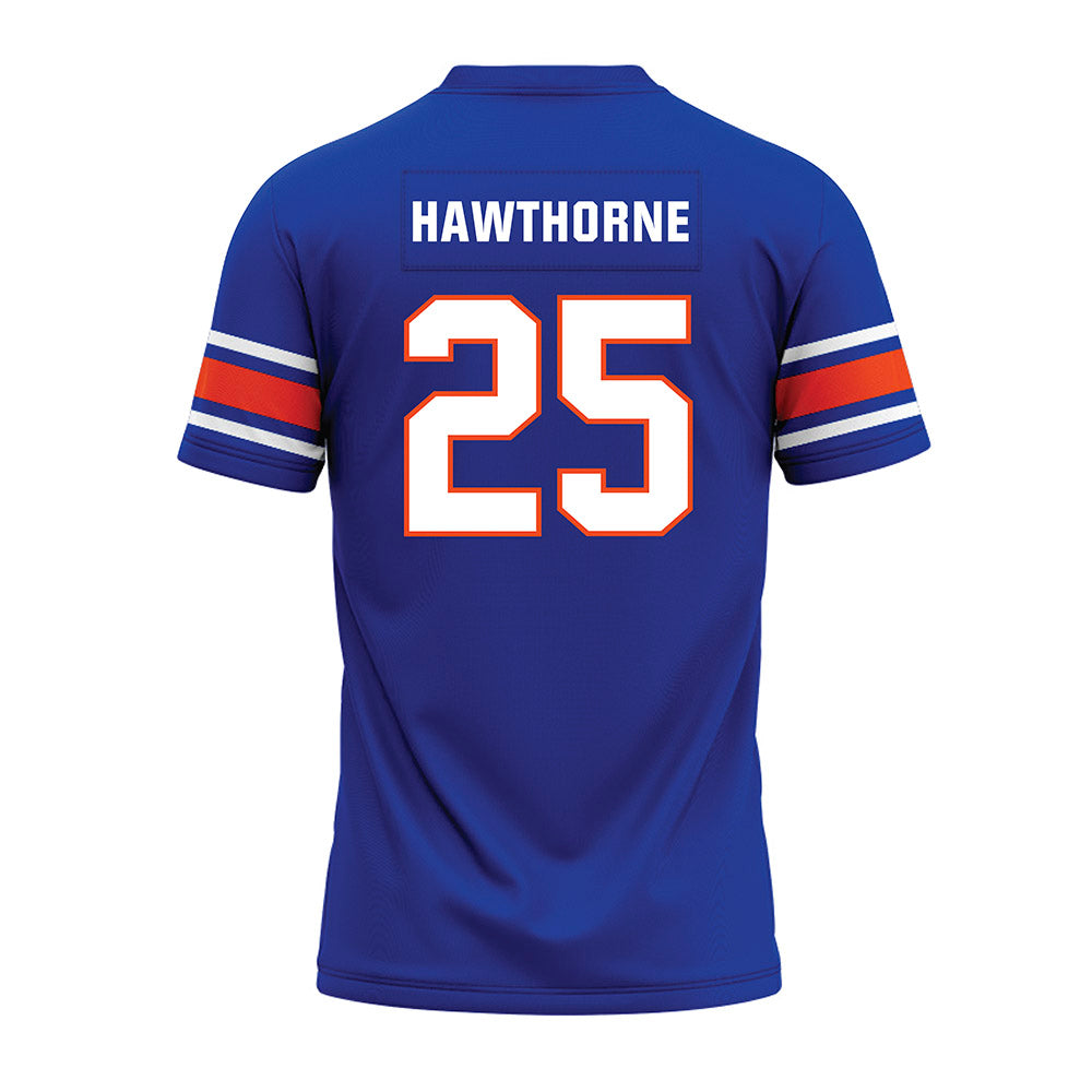 Boise State - NCAA Football : Nick Hawthorne - Blue Premium Football Jersey