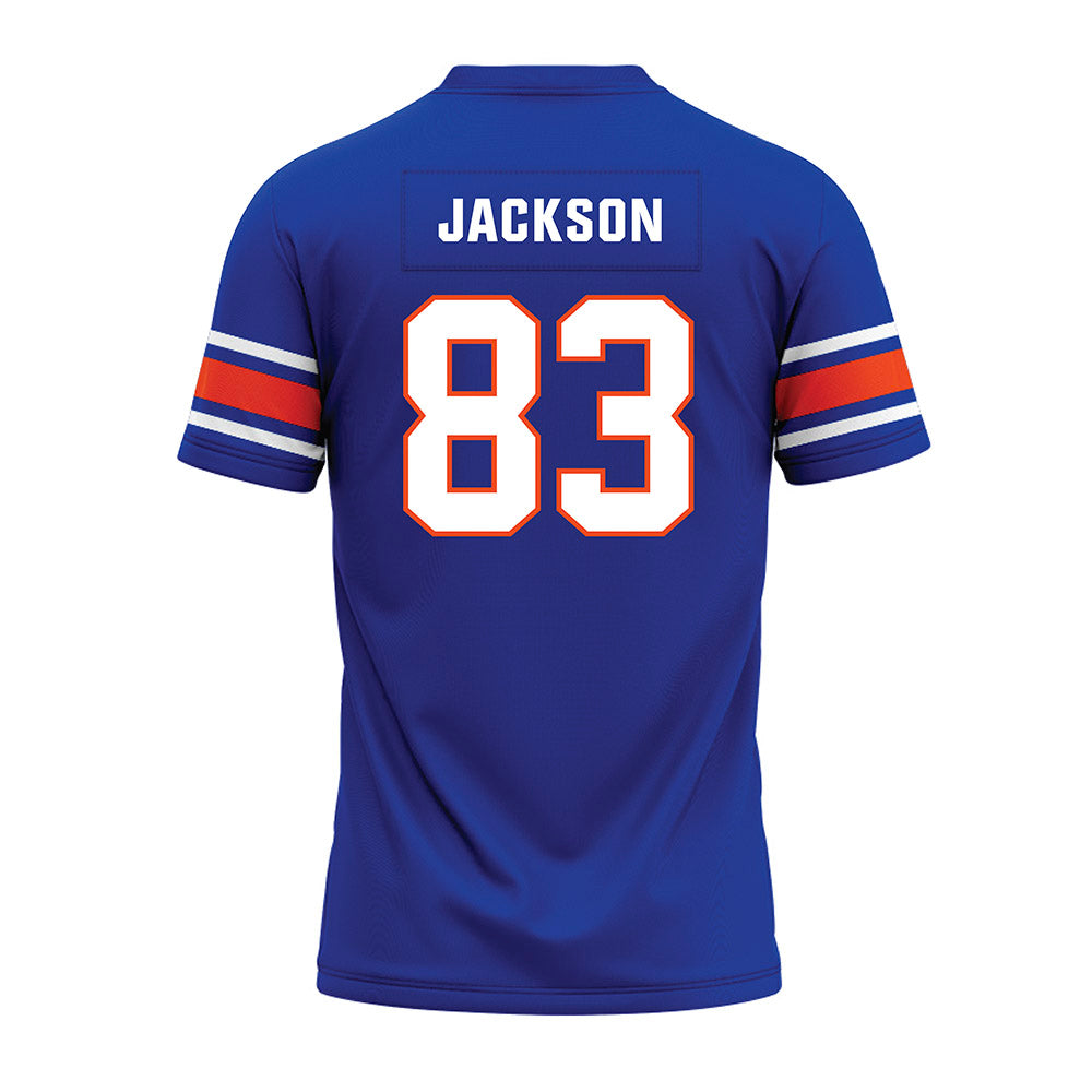 Boise State - NCAA Football : Tyrone Jackson - Blue Premium Football Jersey