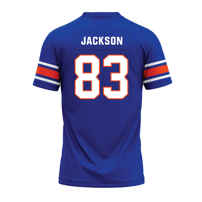 Boise State - NCAA Football : Tyrone Jackson - Blue Premium Football Jersey