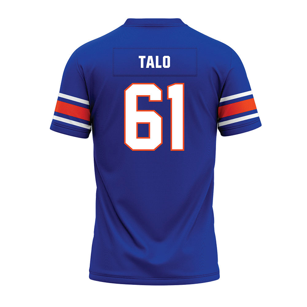 Boise State - NCAA Football : JJ Talo - Blue Premium Football Jersey