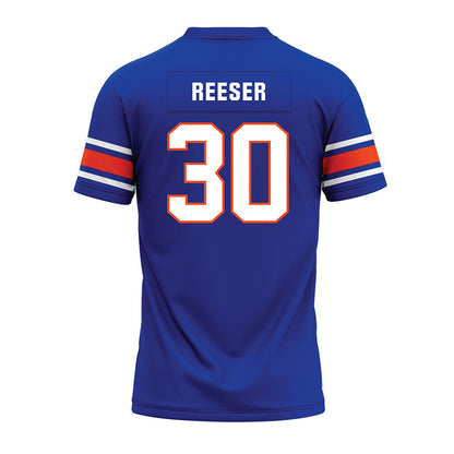 Boise State - NCAA Football : Jarrett Reeser - Blue Premium Football Jersey