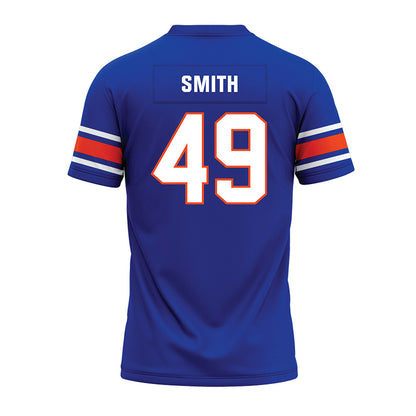 Boise State - NCAA Football : Ty Smith - Blue Premium Football Jersey