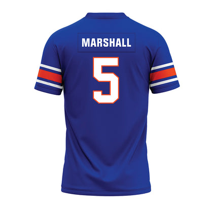 Boise State - NCAA Football : Chris Marshall - Blue Premium Football Jersey-1