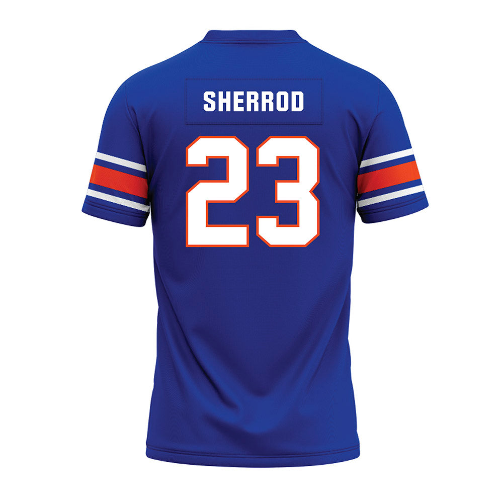 Boise State - NCAA Football : Malik Sherrod - Blue Premium Football Jersey-1