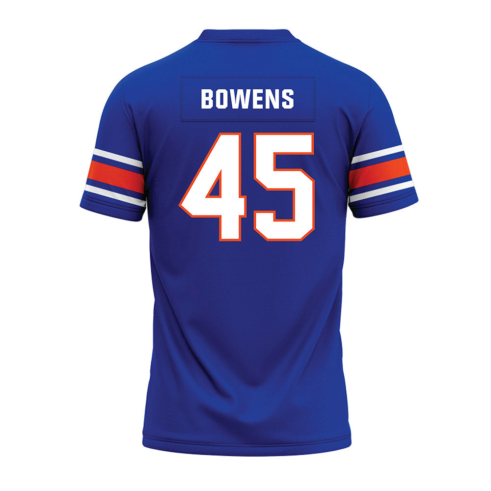 Boise State - NCAA Football : Markell Bowens - Blue Premium Football Jersey-1