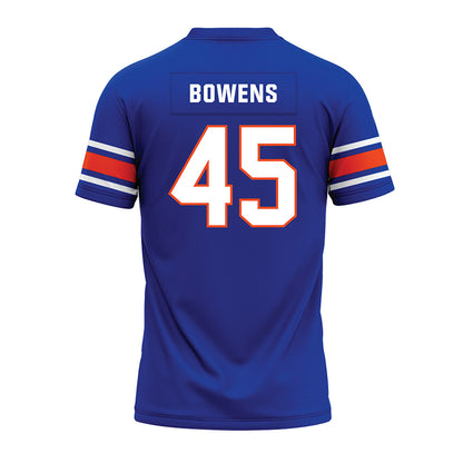 Boise State - NCAA Football : Markell Bowens - Blue Premium Football Jersey-1