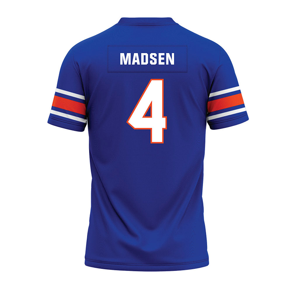 Boise State - NCAA Football : Maddux Madsen - Blue Premium Football Jersey