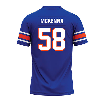 Boise State - NCAA Football : Trevor Mckenna - Blue Premium Football Jersey