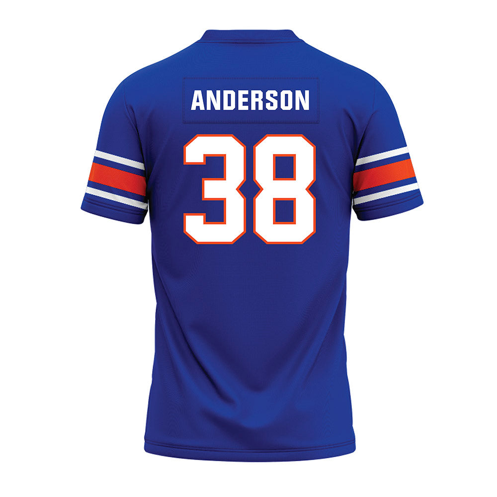 Boise State - NCAA Football : Travis Anderson - Blue Premium Football Jersey
