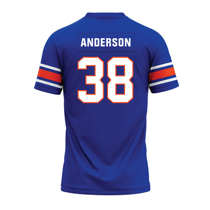 Boise State - NCAA Football : Travis Anderson - Blue Premium Football Jersey