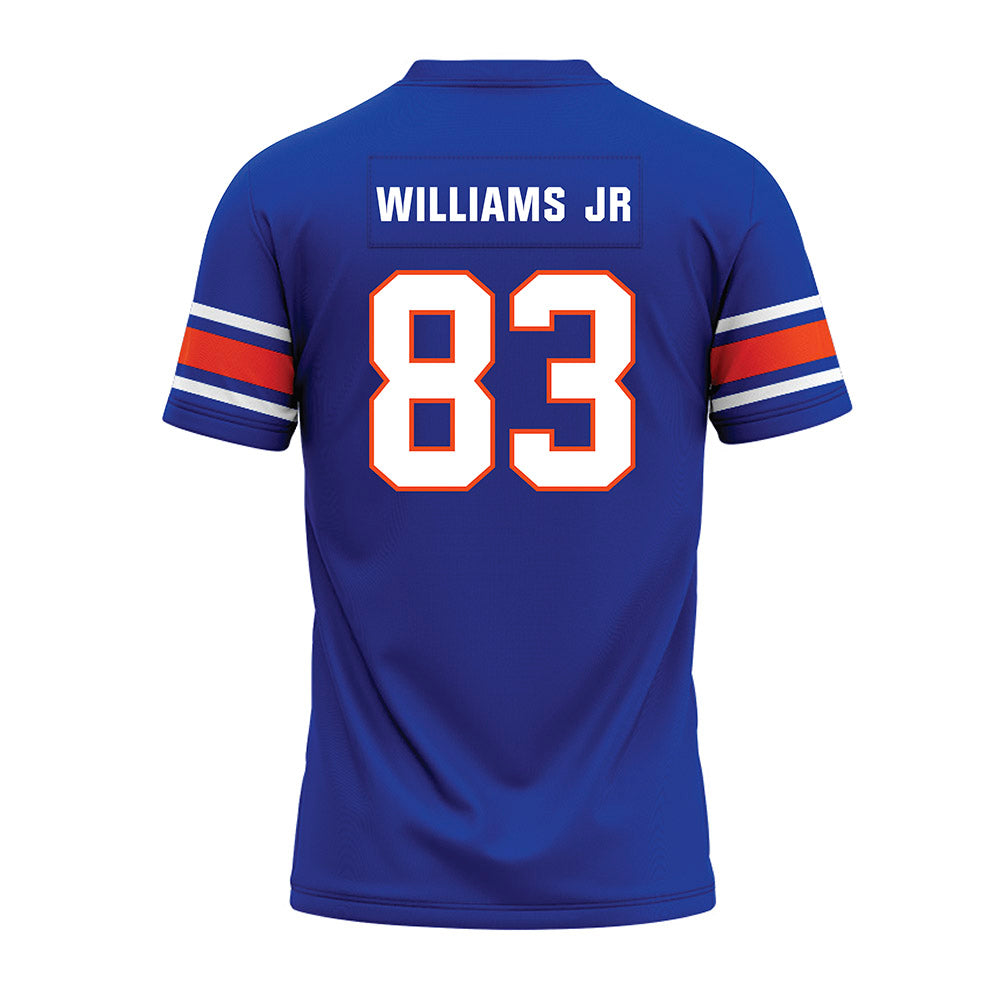 Boise State - NCAA Football : Qumonte Williams Jr - Blue Premium Football Jersey-1