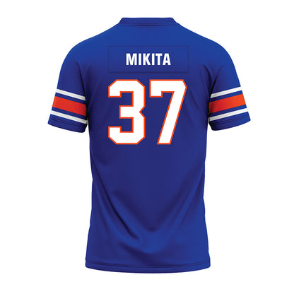 Boise State - NCAA Football : Ethan Mikita - Blue Premium Football Jersey