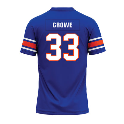 Boise State - NCAA Football : Tyler Crowe - Blue Premium Football Jersey