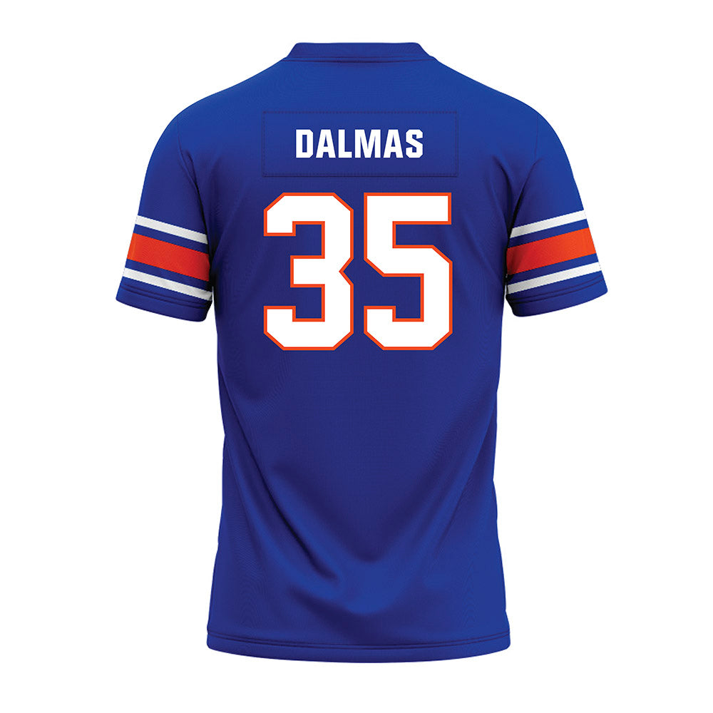 Boise State - NCAA Football : Jonah Dalmas - Blue Premium Football Jersey