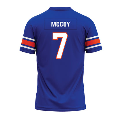 Boise State - NCAA Football : A'Marion MCcoy - Blue Premium Football Jersey