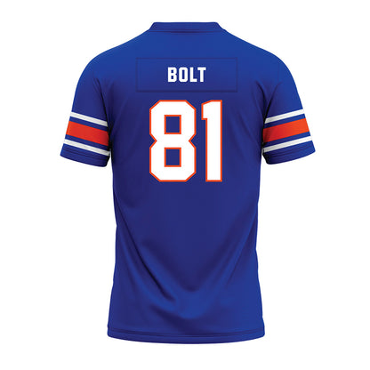 Boise State - NCAA Football : Austin Bolt - Blue Premium Football Jersey