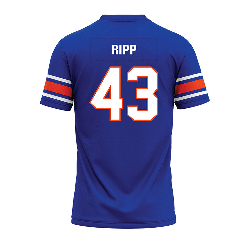 Boise State - NCAA Football : Jake Ripp - Blue Premium Football Jersey