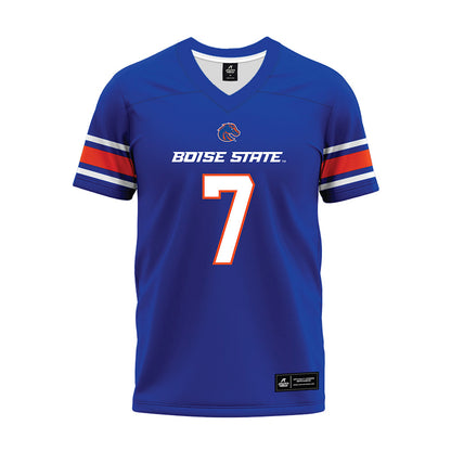 Boise State - NCAA Football : Malachi Nelson - Blue Premium Football Jersey